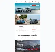 Kleine Seitenvorschau von business.citroen.de