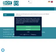Kleine Seitenvorschau von login.dr-boy.de
