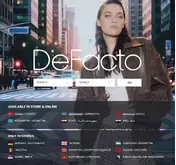 Kleine Seitenvorschau von defacto.com