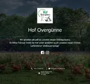 Kleine Seitenvorschau von hof-overguenne.de