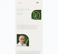 Kleine Seitenvorschau von dr-sahin.de