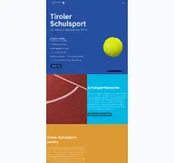 Kleine Seitenvorschau von tiroler-schulsport.at