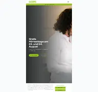 Kleine Seitenvorschau von login.geers.de