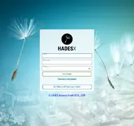 Kleine Seitenvorschau von login.hades-x.de