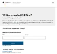 Kleine Seitenvorschau von krisenvorsorgeliste.diplo.de