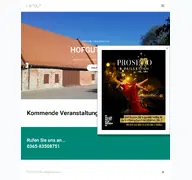 Kleine Seitenvorschau von hofgut-gera.de