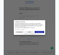 Kleine Seitenvorschau von business.o2-mitarbeiterangebote.de