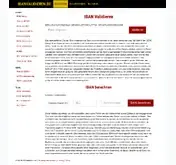 Kleine Seitenvorschau von ibanvalidieren.de