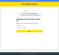 Kleine Seitenvorschau von login.ndz.de