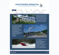 Kleine Seitenvorschau von yachthafen-donautal.de