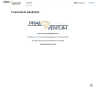 Kleine Seitenvorschau von login.praeventum-akademie.de
