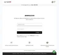 Kleine Seitenvorschau von login.sparhandy.de