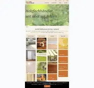Kleine Seitenvorschau von holz-lumbeck.de