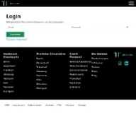 Kleine Seitenvorschau von login.the-hostess.de