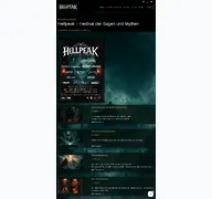 Kleine Seitenvorschau von hellpeak.de