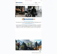 Kleine Seitenvorschau von schuhemanie.de