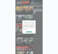 Kleine Seitenvorschau von geektyrant.com