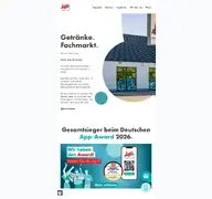 Kleine Seitenvorschau von logo-getraenke.de