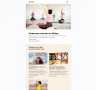Kleine Seitenvorschau von yoga.de