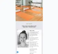 Kleine Seitenvorschau von yoga-glueck-emden.de