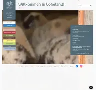 Kleine Seitenvorschau von loheland.de