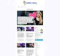Kleine Seitenvorschau von nerdynele.de
