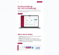 Kleine Seitenvorschau von lohnradar.de