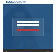 Kleine Seitenvorschau von lokalanzeiger.produktionslounge.de