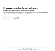 Kleine Seitenvorschau von constantcontactpages.com