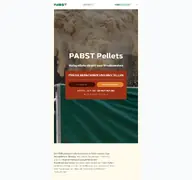 Kleine Seitenvorschau von pabst-pellets.at