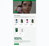 Kleine Seitenvorschau von organicsecret.de