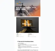 Kleine Seitenvorschau von bit-connect.de