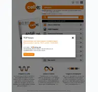 Kleine Seitenvorschau von zacelle.de