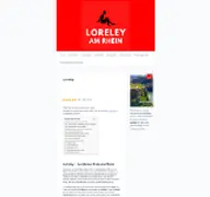 Kleine Seitenvorschau von loreley-am-rhein.de