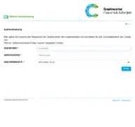 Kleine Seitenvorschau von zaehlerstandsmeldung.stadtwerke-clausthal.de
