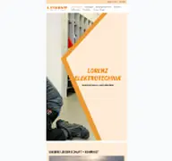 Kleine Seitenvorschau von lorenz-elektrotechnik.de