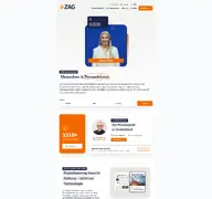 Kleine Seitenvorschau von zag.de
