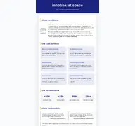 Kleine Seitenvorschau von innobharat.space
