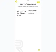 Kleine Seitenvorschau von orthopaedie-russ.de
