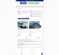 Kleine Seitenvorschau von bvfk-autowelt.de