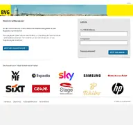 Kleine Seitenvorschau von bvg.mitarbeiterangebote.de