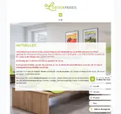 Kleine Seitenvorschau von louisenpraxis.de