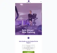 Kleine Seitenvorschau von luckyfitness.de