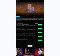 Kleine Seitenvorschau von luckypunch-comedyclub.de
