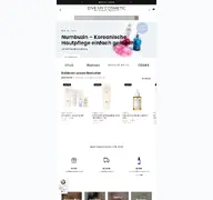 Kleine Seitenvorschau von lovemycosmetic.de