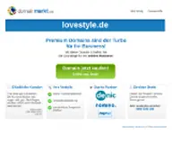 Kleine Seitenvorschau von lovestyle.de