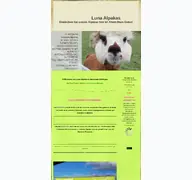 Kleine Seitenvorschau von luna-alpakas-darmstadt.de