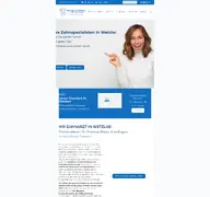 Kleine Seitenvorschau von zahnarztwetzlar.de