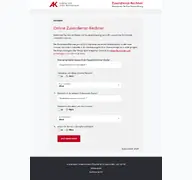 Kleine Seitenvorschau von zuverdienst.arbeiterkammer.at