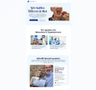 Kleine Seitenvorschau von zahnderella.de